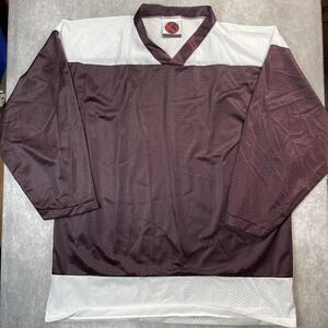 Vintage Hockey Jersey Mens Large Made in‎ USA K1 Sportswear Polyester 90s